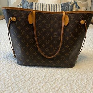 Louis Vuitton Brown Monogram Tote Bag